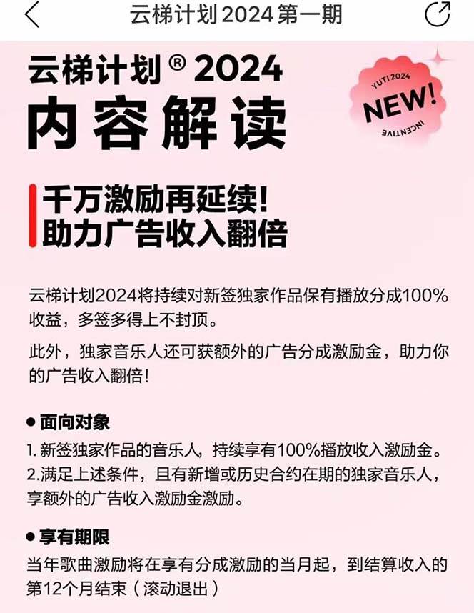 项目-2024网易云云梯计划 单机日300+ 无脑月入5000+骑士资源网(2)