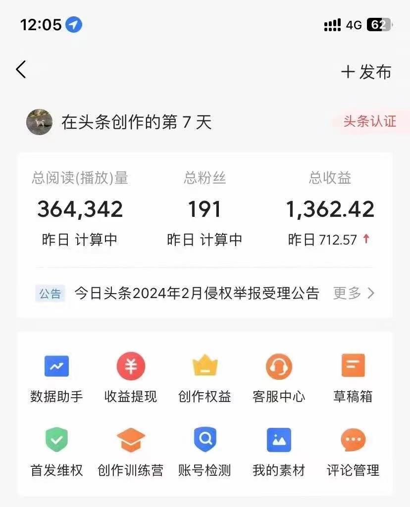 项目-利用AI工具无脑复制粘贴撸头条收益 每天2小时 稳定月入5000+互联网入门…骑士资源网(5)